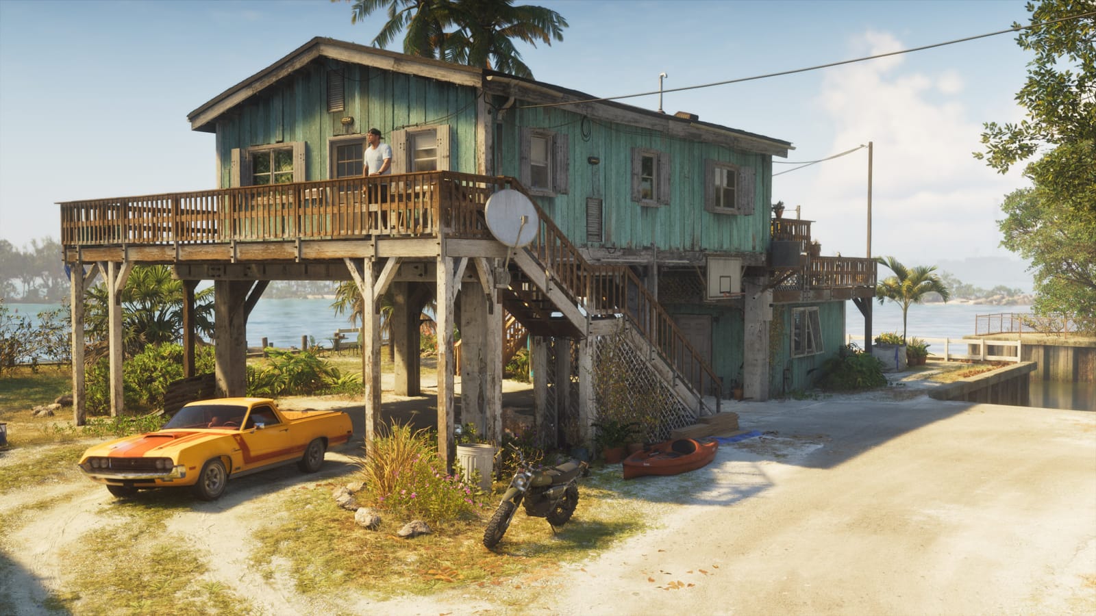 وسایل نقلیه مخفیگاه Jason در تصویر رسمی GTA VI Ultimate Edition